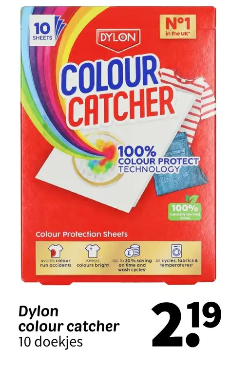 Promotie: Dylon colour catcher