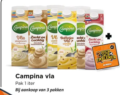 Aanbieding: Campina vla