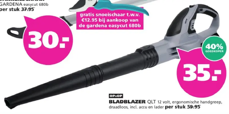 Aanbieding: Bladblazer