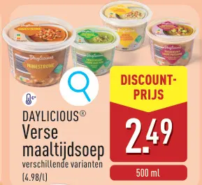 Promotie: Verse maaltijdsoep