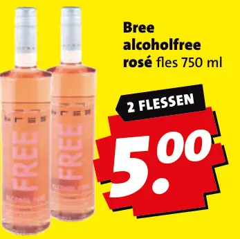 Aanbieding: Bree alcoholfree rosé