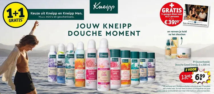Aanbieding: Douche Good Energy