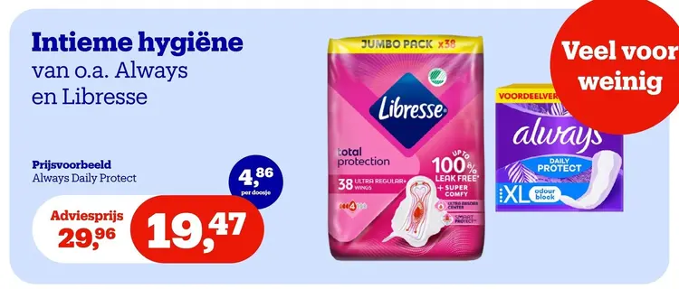 Promotie: Intieme hygiëne