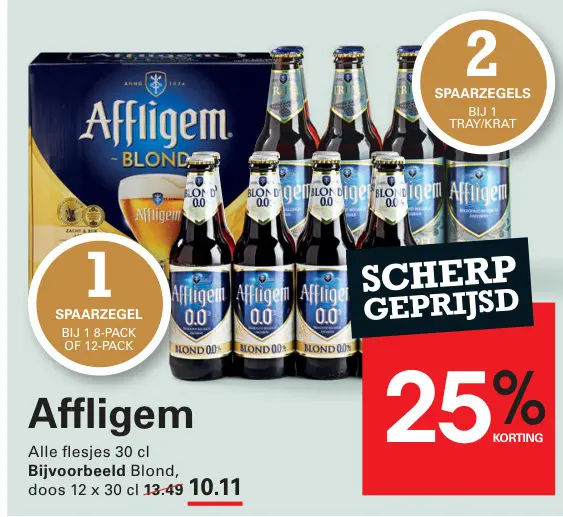 Aanbieding: Affligem Blond
