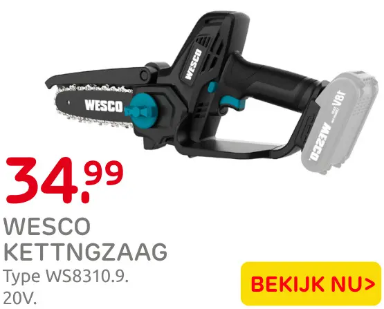 Aanbieding: Wesco Kettingzaag
