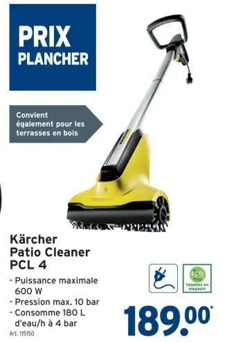 Offre: Patio Cleaner PCL 4