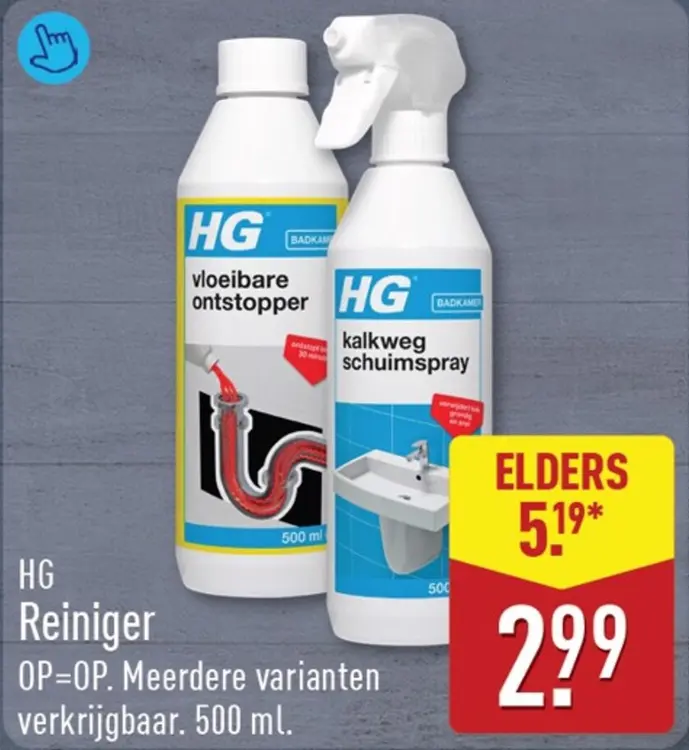 Aanbieding: Reiniger