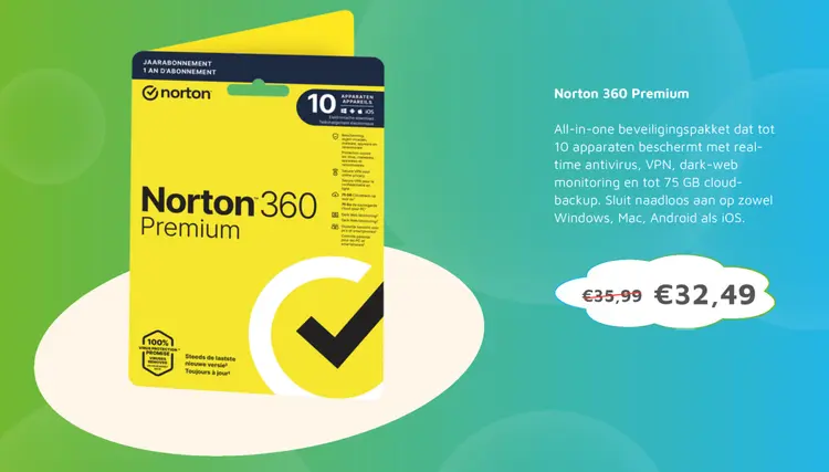 Aanbieding: Norton 360 Premium