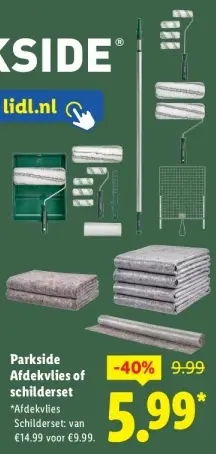 Aanbieding: Afdekvlies of schilderset