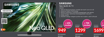 Aanbieding: SAMSUNG Neo QLED 4K TV QN93D