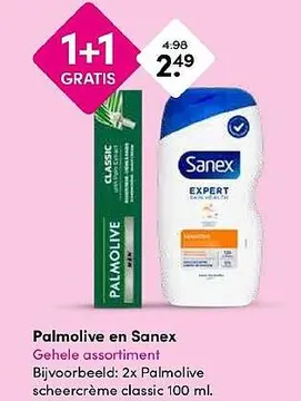 Aanbieding: Palmolive en Sanex