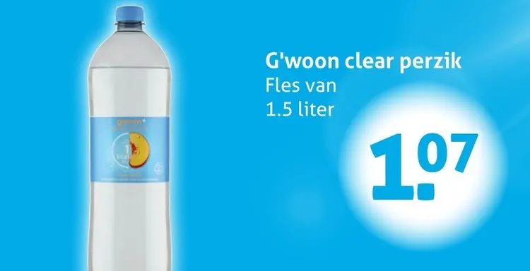 Aanbieding: Clear Perzik