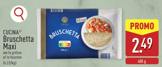 Promotie: Bruschetta Maxi