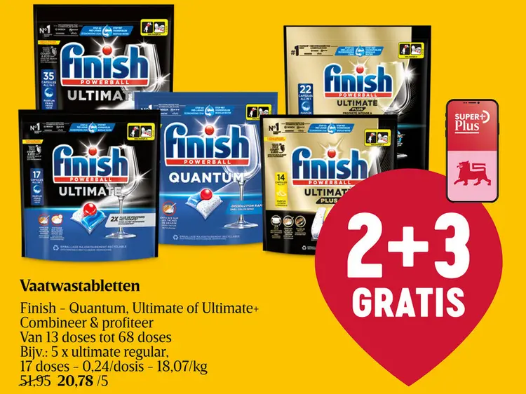 Promotie: Vaatwastabletten