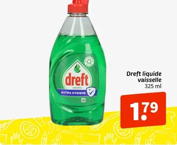 Offre: Dreft liquide vaisselle