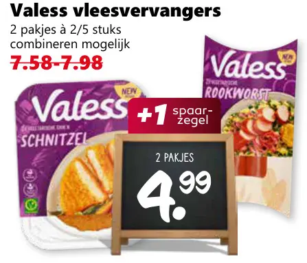 Aanbieding: Valess vleesvervangers