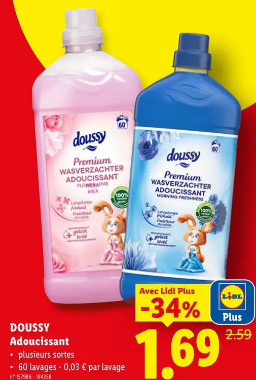 Offre: DOUSSY Adoucissant