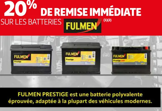 Promotie: Batteries and Windshield Washer Fluid
