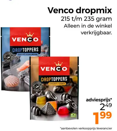 Aanbieding: Venco dropmix