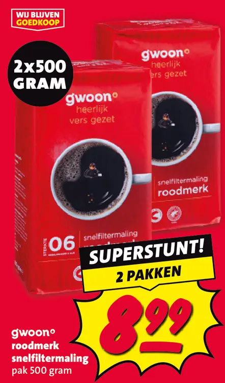 Aanbieding: Snelfiltermaling