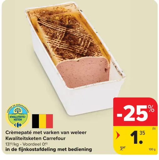 Aanbieding: Crèmepaté met varken van weleer