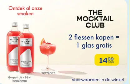 Promotie: Grapefruit mocktail