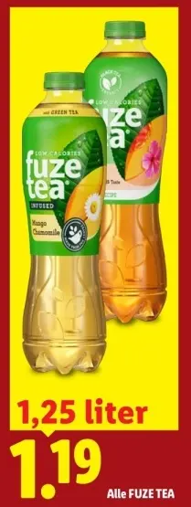 Aanbieding: Alle Fuze Tea