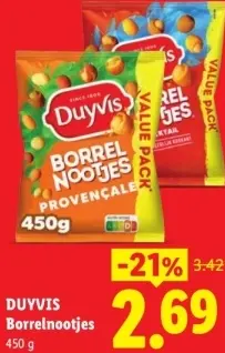 Aanbieding: Borrelnootjes