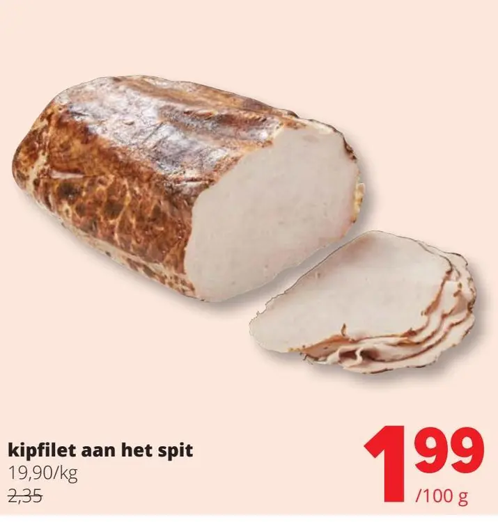 Promotie: Kipfilet aan het spit