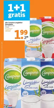 Aanbieding: Alle Campina Langlekker literpakken