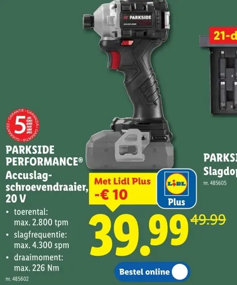 Promotie: Accuslag-schroevendraaier