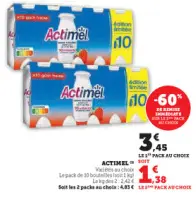 Offre: Actimel