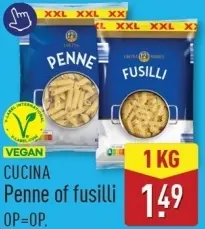 Aanbieding: Penne of fusilli