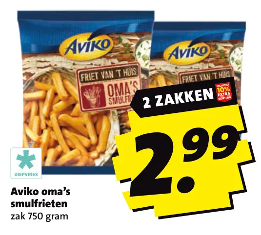 Aanbieding: Oma's smulfrieten