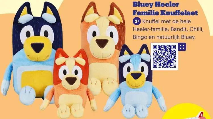 Promotie: Heeler Familie Knuffelset