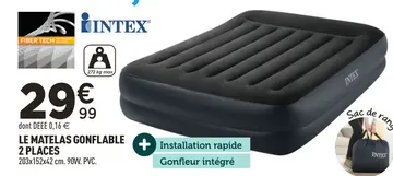 Offre: Le matelas gonflable 2 places