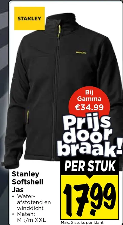 Aanbieding: Softshell Jas