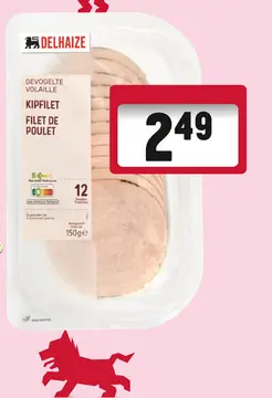 Aanbieding: Kipfilet in sneden