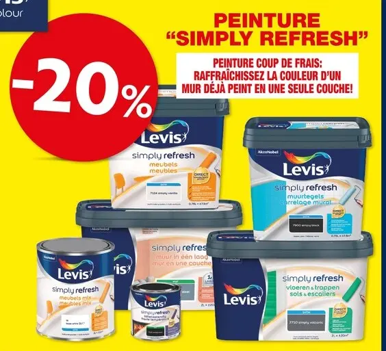 Offre: Peinture "simply refresh"