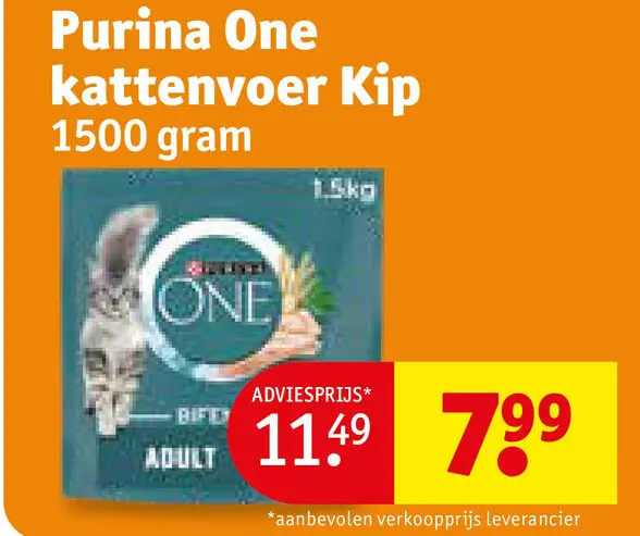 Promotie: kattenvoer Kip