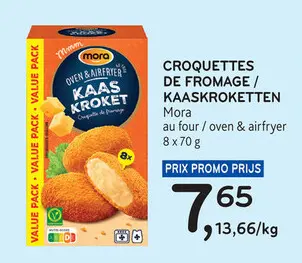 Offre: Croquettes de fromage / kaaskroketten