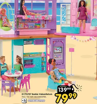 Aanbieding: Barbie Vakantiehuis speelset