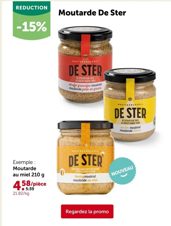 Offre: Moutarde De Ster