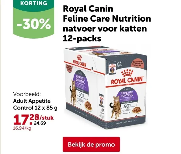 Promotie: Feline Care Nutrition natvoer voor katten