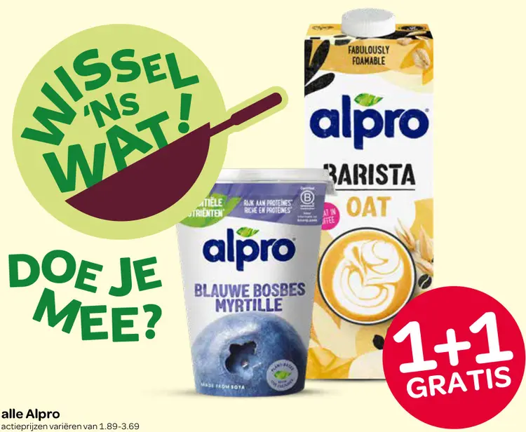 Aanbieding: Plantaardige producten