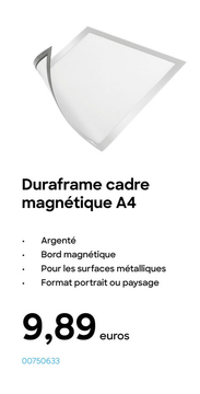 Offre: Duraframe cadre magnétique A4