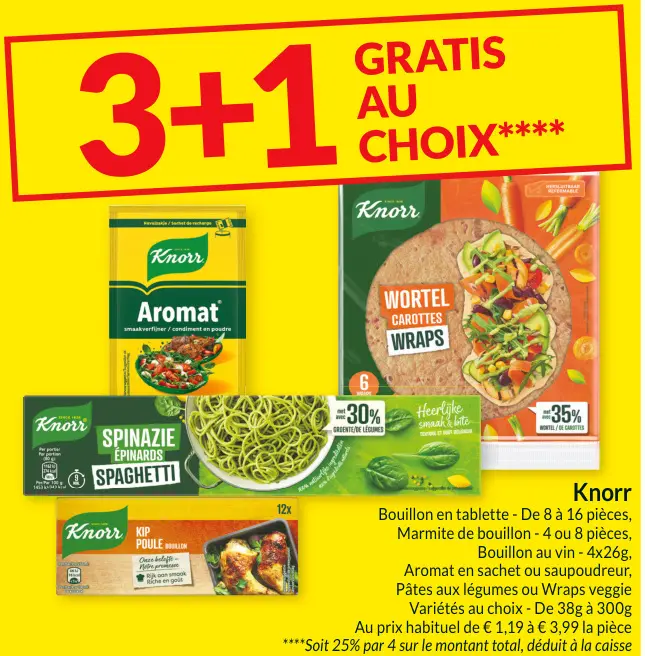 Offre: Knorr products