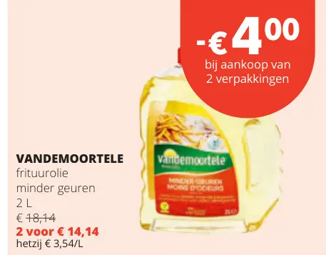 Promotie: frituurolie
