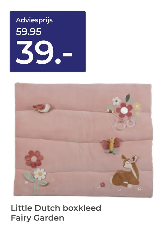 Aanbieding: Boxkleed Fairy Garden