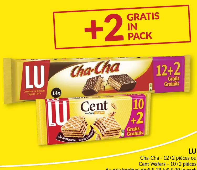 Offre: Cha-Cha ou Cent Wafers